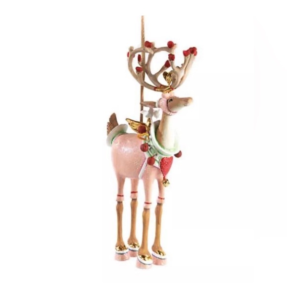 Mackenzie-Childs Patience Brewster DASH AWAY CUPID ORNAMENT NEW NRFB